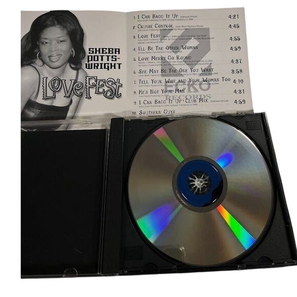 Sheba Potts-Wright - Love Fest (2002, CD) VERY GOOD - Picture 4 of 4